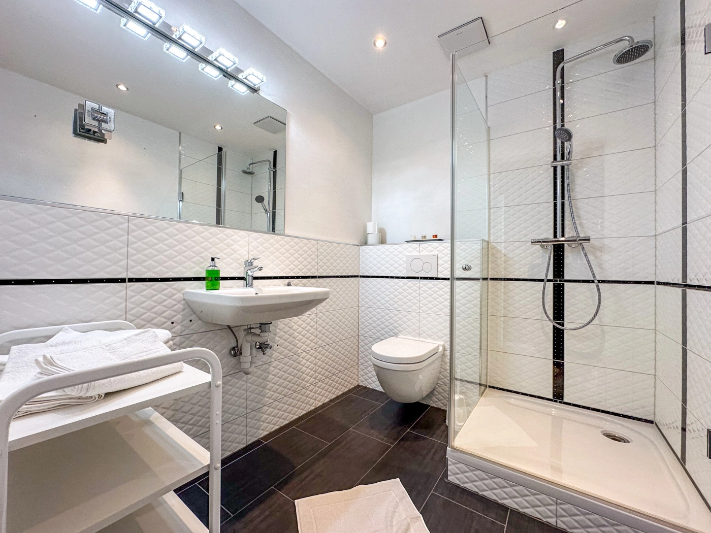 Apartment Albrecht Top 1 Badezimmer