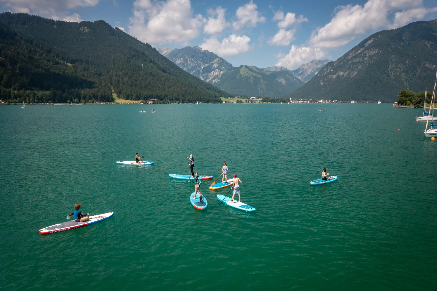 Stand up Paddling Achensee